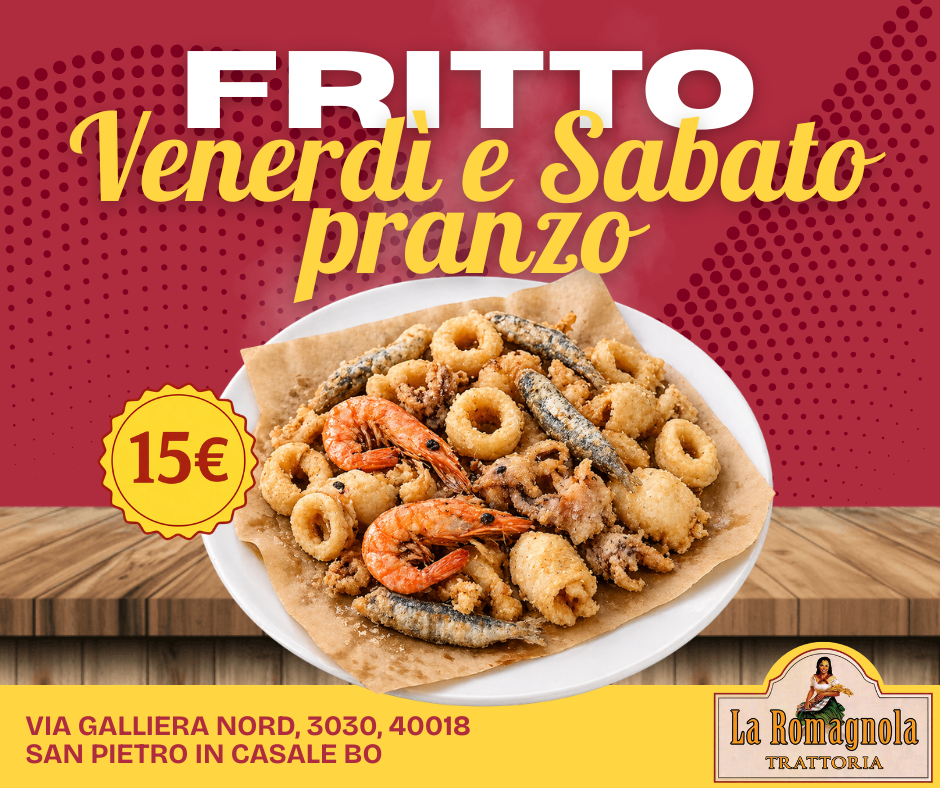 Fritto misto di pesce servito in trattoria